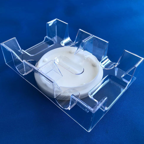 Yuanhe 2 Deck Rotating-Revolving Playing Card Tray - Card Holder