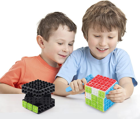 3x3 Speed Cube, 3x3x3 Magic Speed Cube Puzzles, Sturdy and Smooth Educational Toy for All Ages