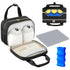 PIIOSER Breastmilk Cooler Travel Bag with Ice Pack, Compatible with Wearable Breast