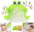 HengGL Light Up Baby Bath Bubble Toys,Tub Big Frog Automatic Bubble Maker Blower