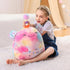 PopMeme 24 lnch Happy Birthday Axolotl Stuffed Animal Birthday Plush Toy Plushies Pillow Soft Plushie Doll Gifts