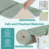 Elbow Set, 1.5 Inch Baby Bath Kneeler and Rest Pad Thick Memory Foam Soft Bath Kneeler with Bath Toys Organizer