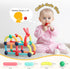64PCS Paaxido Magnetic Building Blocks - Montessori Sensory Toys with Stronger Magnets, STEM Learning Toys for Kids