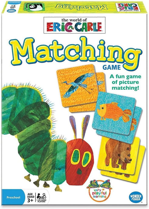 Wonder Forge Eric Carle Matching Game for Boys & Girls Age 3 To 5 - Fun & Fast Animal Memory Game