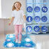 Frozen Toys Dance Mat for Girls - Electronic Dance Mat with Wireless Bluetooth, Light Up LED Musical Mat