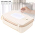 Luxury Wipe Warmer Dispenser with PU Leather - Elegant Baby Wipe Heater for Home