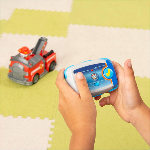 Paw Patrol Marshall Remote Control Fire Truck with 2-Way Steering for Kids Aged 3 and Up