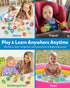 26pcs Set, Coogam Starfish Floating Bath Toys, Bathtub Alphabet Letters Montessori Educational Water Pool Toy Learning
