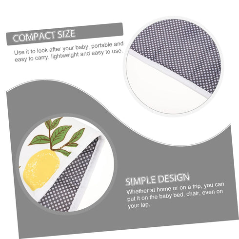Portable Baby Changing Pad Travel Diaper Changing Mat for Infants and Toddlers Waterproof Cushion Strong Suction
