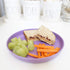 Bamboo Kids Plates, Set of 4 Non Toxic & Eco Friendly Dinnerware :: Breakfast, Lunch, & Dinner Plate for Toddlers & Kids :: Great Gift for Baby Shower & Birthday by Goobie Baby