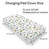 Wildlife Pond Changing Pad Covers Wild Animals Frogs Duck Fish Bird Weeds Diaper Changing Table Cover Sheet for Boy Girl Fishing Hunting Soft Breathable Stretchy Fitted Baby Change Table Mat 32''x16''