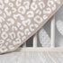 30 40 Inches Leopard Print Minky Baby Blanket x for Girls, Soft Plush Receiving Blanket with Dotted Back, Gift