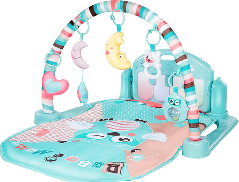 TEMI Baby Gym Toys & Activity Play Mat, Kick and Play Piano