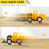 Libima 72 16 Pcs Construction Toys for Construction Party Favors, Fire Fighting Vehicles Tractor Military Truck Toys