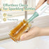 8-in-1 Set, Electric Baby Bottle Brush Cleaner, Travel Kit with Storage Box, Food-Grade Silicone, Waterproof, Long