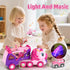2 3 2-4, 7-in-1 1 2 3 usrela Girls Toys for Year Old, Toddler Girl Toys Age Carrier Truck with Light & Music, Truck
