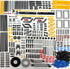ZHX Technical Parts Beams Axles Connectors Bricks Sets - 457 Pieces for Technic Car MOC Building Block Toys