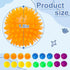 AHHSOY 18pcs Fidget Spiky Ball Toys Stress Relief Sensory Toy for Kids Adults Toddlers, Squishy Squeeze Ball for Party