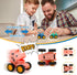 18Pcs Dinosaur Pull Back Cars Set for Kids, Mini Racing Vehicles Toys, Party Favors, Goodie Bag Stuffers