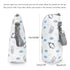 Qsvbeeqj Travel Milk Warmer Bag Infant Feeding Bottle Protective Cover Insulation Pouch Portable Organiser Bag Nursing