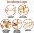 Set 2 11 1 2-3, 18+ Kids Drum - Montessori Toys for Year Old Boy Girl Birthday Gifts, in Wooden Musical Instruments