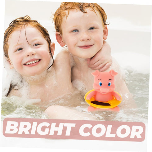 BESPORTBLE Cartoon Animal Bath Thermometer Safe Toy for Boy Girl Multi-Purpose Water Temperature Gauge for Bathtub Pool