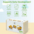 Set Set PlanToys Highway Maintenance Wooden Montessori Vehicle and Imaginative Play | Creativity, Language and Social