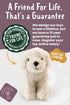 10 Inches Living Nature Labradoodle Stuffed Animal | Fluffy Dog Animal | Soft Toy for Kids |