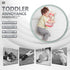 WKC Backpack 11) Baby Head Protector with Knee Pads & Non-Slip Socks, Toddler Safety for Crawling & Walking (Style