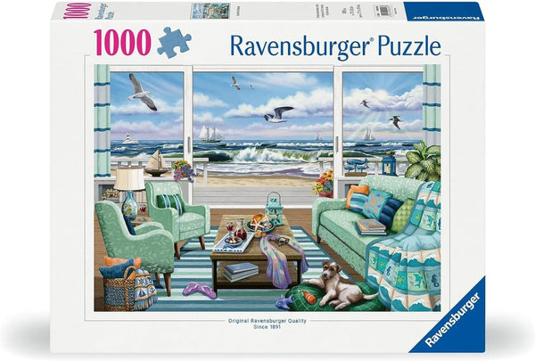 Ravensburger Beachfront Getaway 1000 Piece Jigsaw Puzzle for Adults - 12000553 -