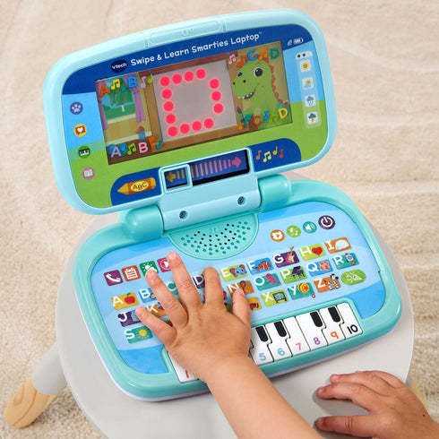VTech Blue Smart Laptop for Kids - Interactive Learning Toy