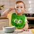 6 Pieces Toddler Utensils Set, Children Silverware with Silicone Handle, Safe Spoons and Forks, Dishwasher Safe