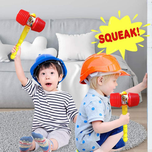 ArtCreativity Giant Halloween Squeaky Hammer for Kids – Jumbo 14 Inch Squeaking Toy for Party Favors