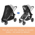 Summer Baby Stroller Sun Shade Cover | Stroller Shade Extender for Sun | Canopy Extender with Full Coverage | Universal