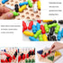 Colorful Wooden Chinese Checkers Board Game Set, Classic Strategy Game for Kids and Adults, 7.8 Inch