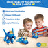 Super Wings Transformer Toys, 5" Jerome Airplane Toys, 2-in-1 Mode Rescue Bots Action Figure, Fun Toy Plane Vehicle for