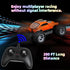 1:18 2.4GHz 80m 3+ Orange RC Truck with Colorful LED Lights Rechargeable Remote Control Car, Range, Remote-Opening