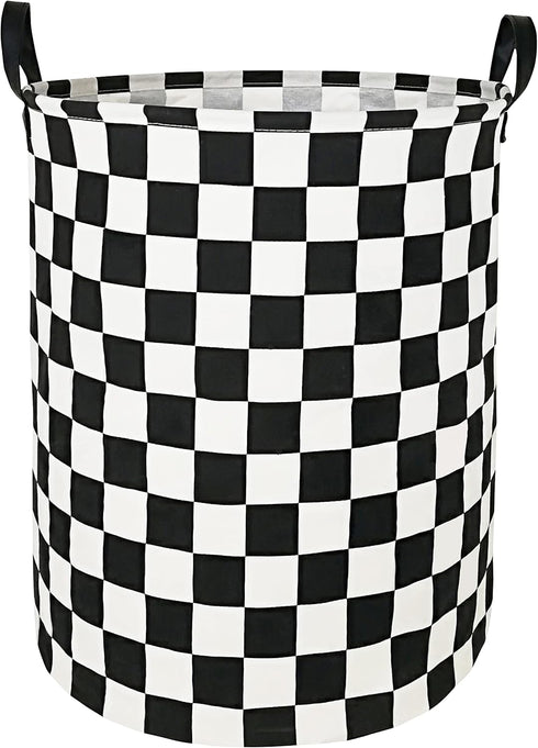Kids Hamper Storage Bins Organizer, Large Canvas Collapsible Toy Box for Home/Dorm/Office
