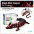 303D 3D 3-D Printed Dragon Large Dragon--Bigger Fidget Toy Gift for Kids, Boys, Girls & Adults,Cool Giant Crystal