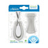 100% Dr. Brown's Safe Squeeze Nail Scissors with Rounded Blade Tip and Silicone Handle for Infant & Baby