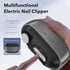 generic 3-in-1 Automatic Electric Nail Clipper Smart Electric Nail Clipper with Polishing LED Light and Nail Scraps