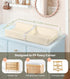 Mallify Baby Changing Pad, Waterproof & Wipeable Vegan Leather Diaper Changing Mat, Wipe-Clean & Non-Slip Changing Pad