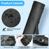 Waterproof PU Tube Carrying Soft Bag - Flexible Cylinder Storage for Mahjong Mat, Board Game Playmat, Texas Hold'em