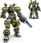 BDXEJV Mech Robot Transforming Building Blocks Set for Adults, Green City Protector