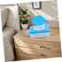 Unomor Lightweight Diaper Wipe Holder - Compact Refillable Container with Lid in Blue