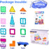 Magnetic Tiles, 100PCS Building Blocks Set for Kids, STEM Sensory Educational Toys with 2 Cars for Ages 3-9