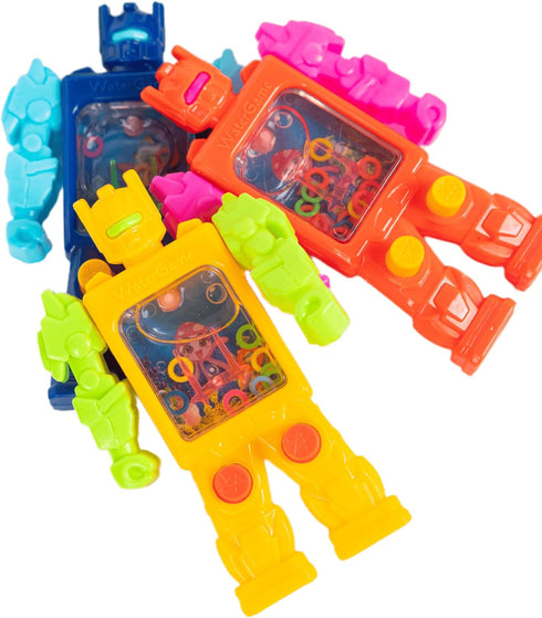 Desyeryamimi 48Pcs Robot Handheld Water Ring Toss Games for Kids Party Favors Goodie Bags Stuffers Return Gifts