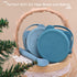 2 Pack 9 oz Silicone Snack Cups for Toddlers, Kids Snack Containers No Spill, Baby Treat Holders with Handle Dust Proof