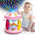 Baby Toys 6 to 12 Months, 4 in 1 Ocean Rotating Projector, Light Up Musical Toys for 6-18 Months, Educational Birthday