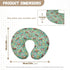 Qehuruxo Horse Boy Nursing Pillow Cover for Baby Boys Flower Breastfeeding Pillow Slipcover with Hidden Zipper Nursing
